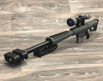 Fortnite Gun Etsy - heavy sniper rifle legendary battle royale 3d printed prop toy
